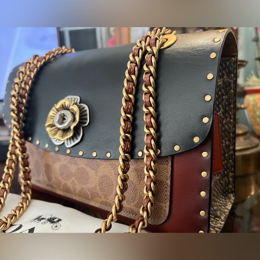 Coach Parker Shoulder Bag - Picture 4 of 15